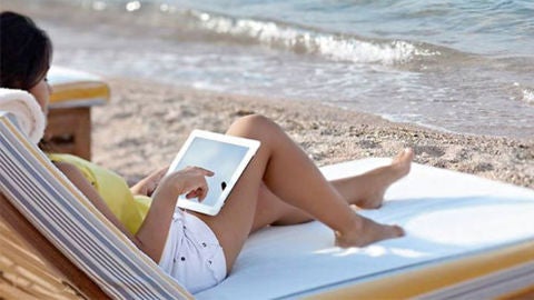 Internet en la playa