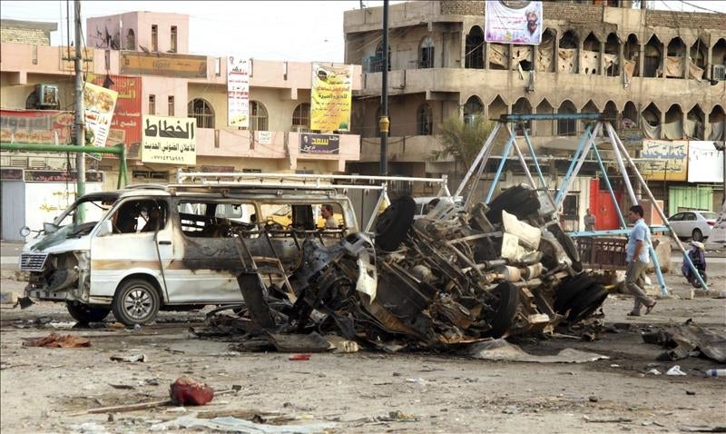 El EI reivindica el atentado en un mercado de Bagdad con más de 50 muertos El EI reivindica el atentado en un mercado de Bagdad con más de 50 muertos