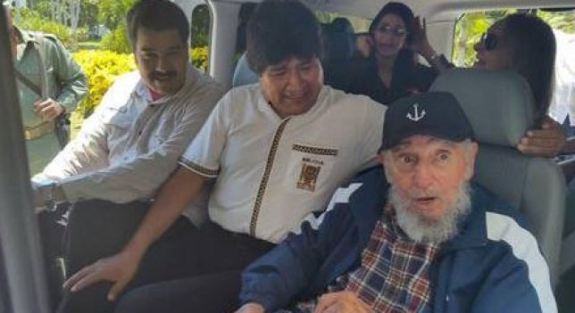 Fidel Castro reaparece en el escenario público en su 89 cumpleaños Fidel Castro reaparece en el escenario público en su 89 cumpleaños