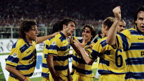 Crespo, Cannavaro, Verón... en un Parma histórico