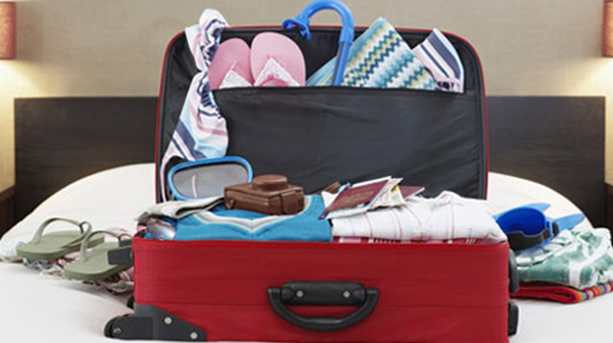Trucos para hacer bien la maleta en vacaciones Trucos para hacer bien la maleta en vacaciones