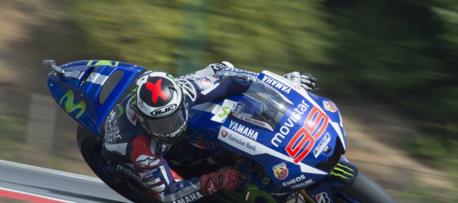 Jorge Lorenzo, sobre su Yamaha Jorge Lorenzo, sobre su Yamaha