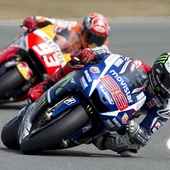 Jorge Lorenzo y Mar Márquez en el Gran Premio de República Checa Jorge Lorenzo y Mar Márquez en el Gran Premio de República Checa