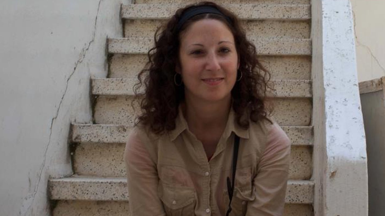Rosa Meneses: "Es muy difícil poner distancia a la hora de cubrir un conflicto" Rosa Meneses: "Es muy difícil poner distancia a la hora de cubrir un conflicto"