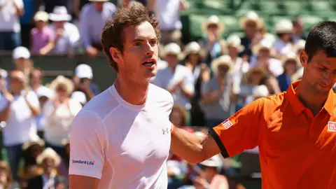 Murray, junto a Djokovic Murray, junto a Djokovic