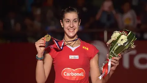 Carolina Marín, campeona del mundo de bádminton por segunda vez Carolina Marín, campeona del mundo de bádminton por segunda vez