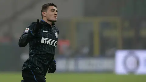 Kovacic celebra un gol con el Inter de Milán Kovacic celebra un gol con el Inter de Milán