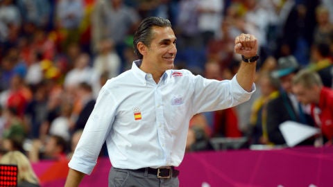 El seleccionador nacional de baloncesto, Sergio Scariolo