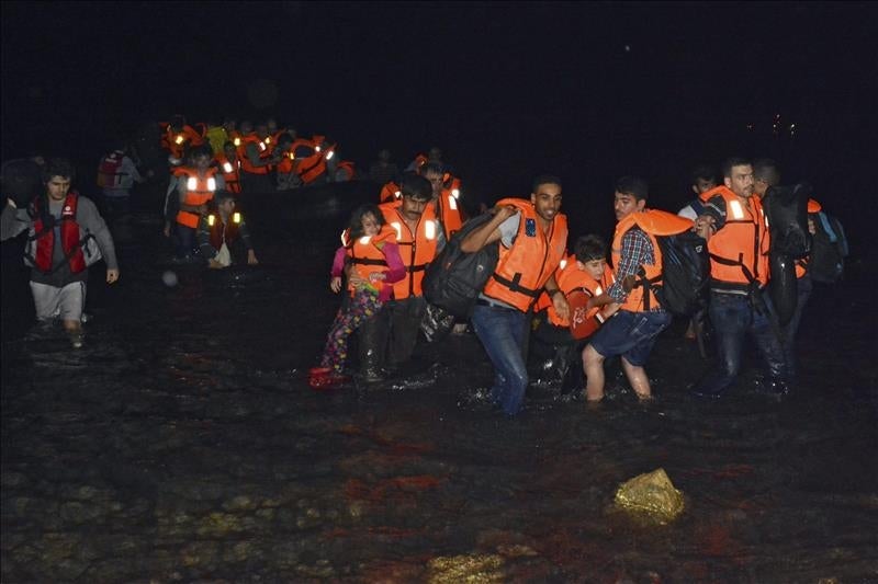 160.000 inmigrantes y refugiados han llegado a Grecia en 2015, según la ONU 160.000 inmigrantes y refugiados han llegado a Grecia en 2015, según la ONU