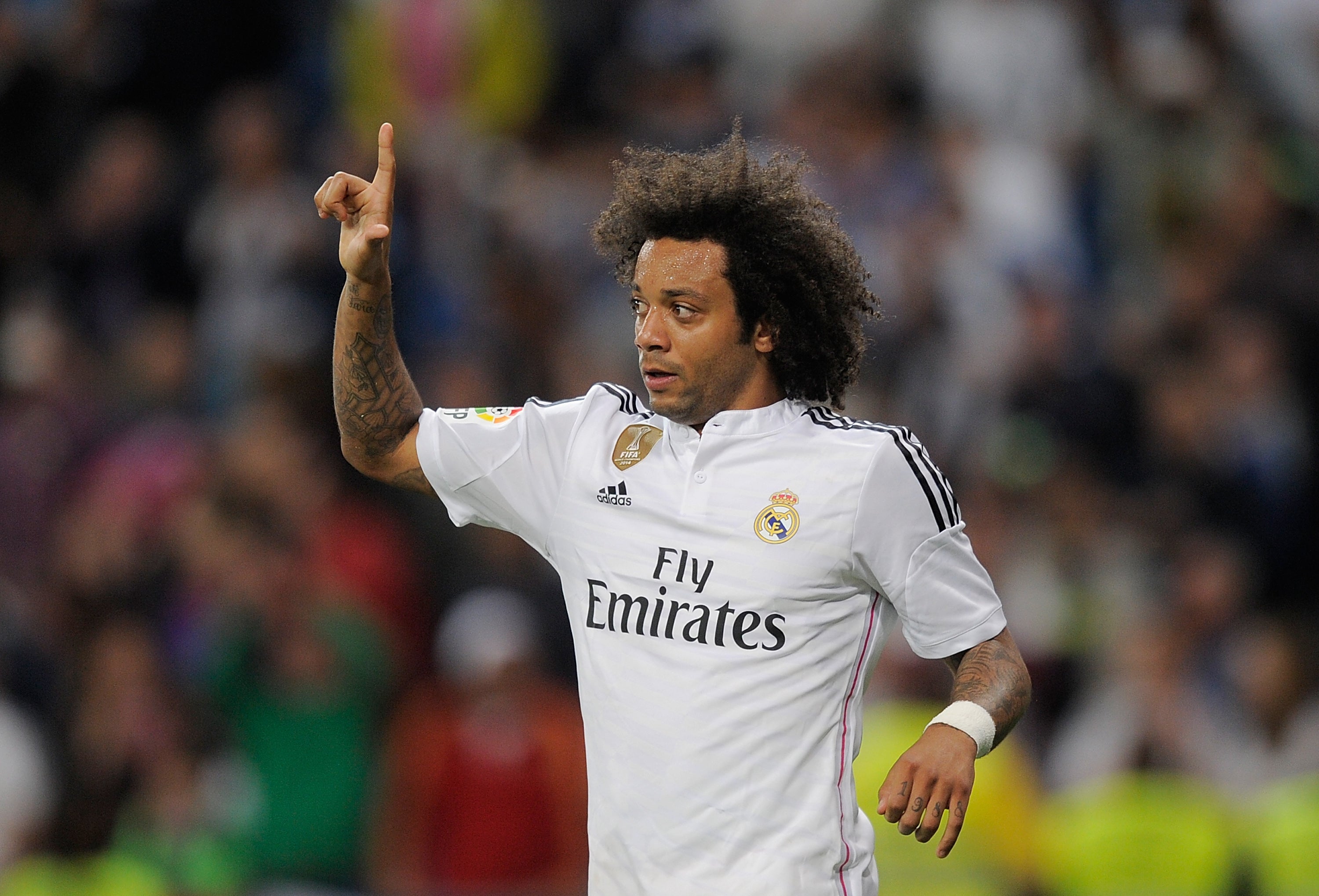 Marcelo tiene una contractura en el muslo izquierdo y queda "pendiente de evolución" Marcelo tiene una contractura en el muslo izquierdo y queda "pendiente de evolución"