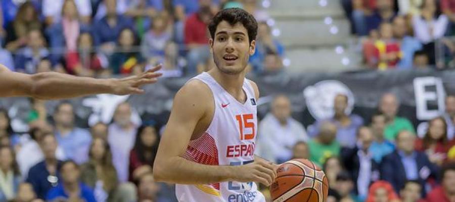 Abrines, jugando con la selección española Abrines, jugando con la selección española