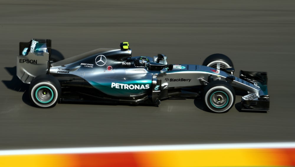 Nico Rosberg el más rápido en los libres del GP de Bélgica