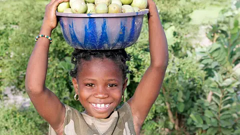 Niña en Mali Niña en Mali