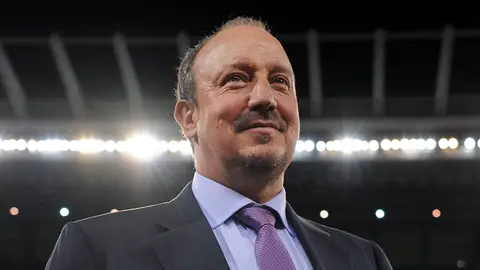 El entrenador del Real Madrid, Rafa Benítez El entrenador del Real Madrid, Rafa Benítez