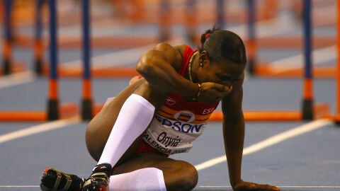 La atleta espa&ntilde;ola Josephine Onyia