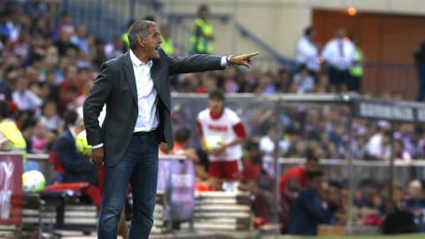 El entrenador de la Uni&oacute;n Deportiva Las Palmas, Paco Herrera