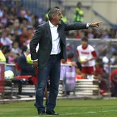 El entrenador de la Unión Deportiva Las Palmas, Paco Herrera El entrenador de la Unión Deportiva Las Palmas, Paco Herrera