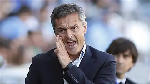 El entrenador Fran Escribá El entrenador Fran Escribá