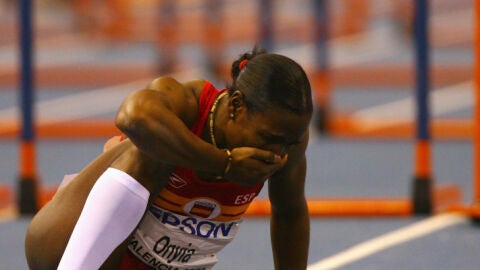 La atleta espa&ntilde;ola Josephine Onyia