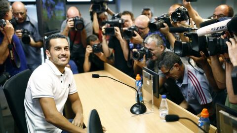 Pedro se despide del F.C Barcelona