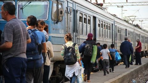 Refugiados en Macedonia