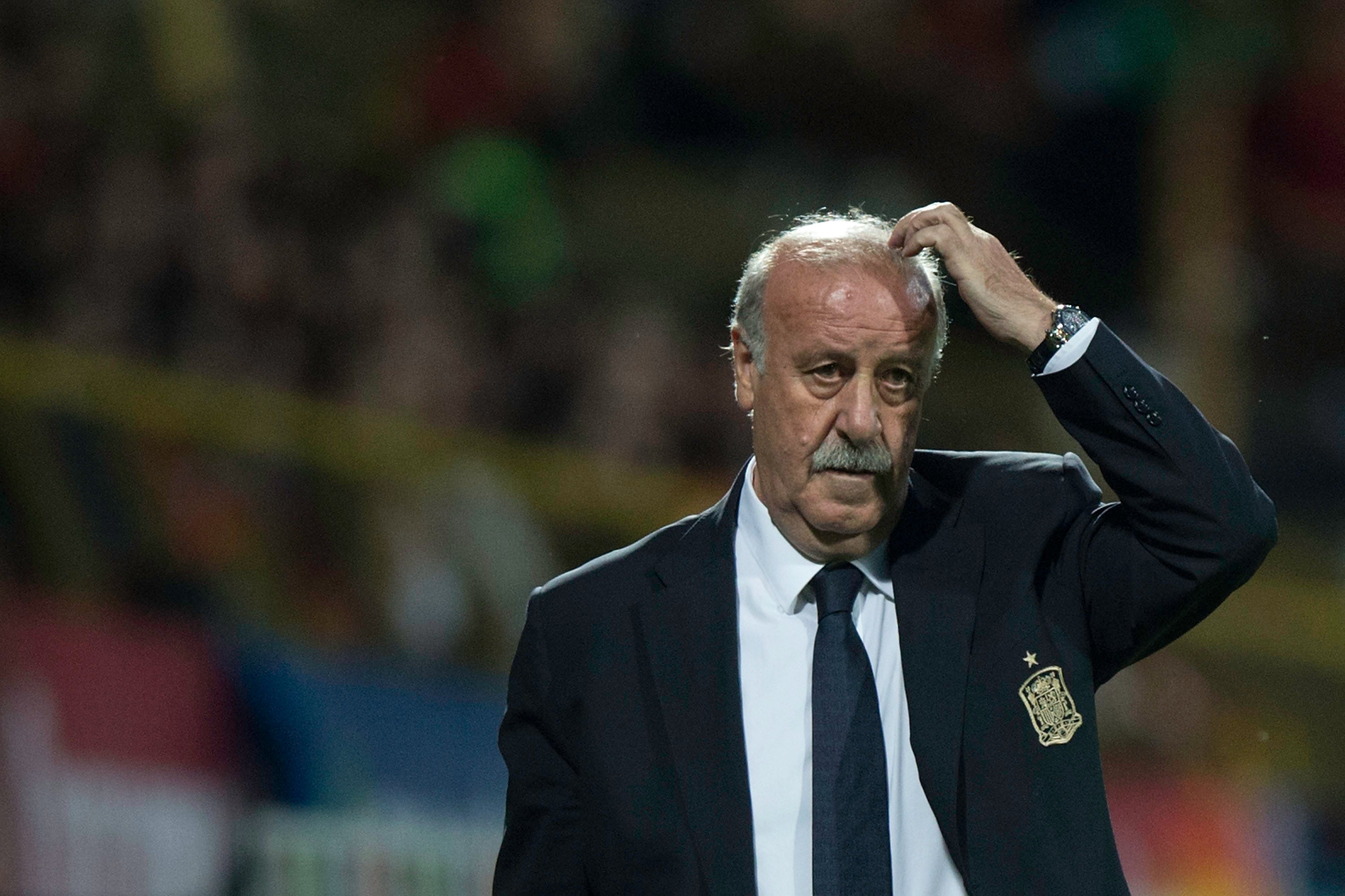 Vicente del Bosque: "De Gea tiene que mirar para adelante y ser un buen profesional" Vicente del Bosque: "De Gea tiene que mirar para adelante y ser un buen profesional"