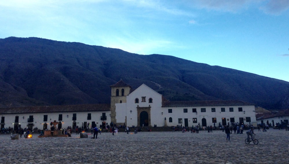 Plaza Mayor de Villa de Leyva, Colombia