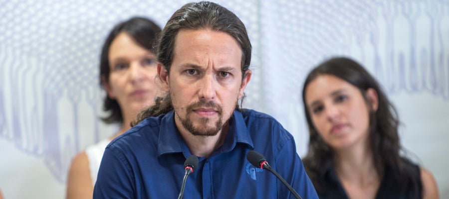 El secretario general de Podemos, Pablo Iglesias El secretario general de Podemos, Pablo Iglesias
