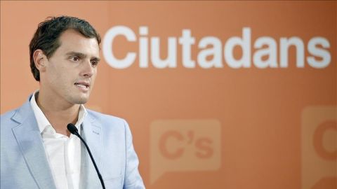 El l&iacute;der de Ciudadanos, Albert Rivera