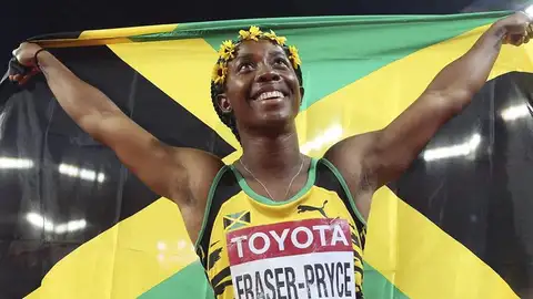 Fraser-Pryce, campeona del mundo de los 100 metros Fraser-Pryce, campeona del mundo de los 100 metros