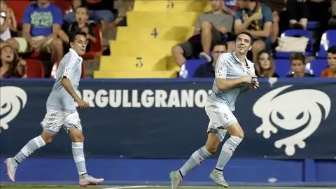 Iago Aspas celebra su gol con el Celta Iago Aspas celebra su gol con el Celta
