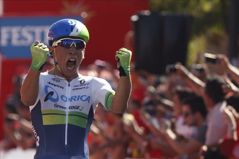 El australiano Caleb Ewan sorprende en Alcalá de Guadaíra El australiano Caleb Ewan sorprende en Alcalá de Guadaíra