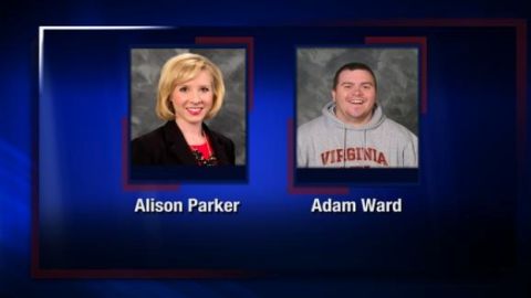 Los dos periodistas fallecidos en el tiroteo