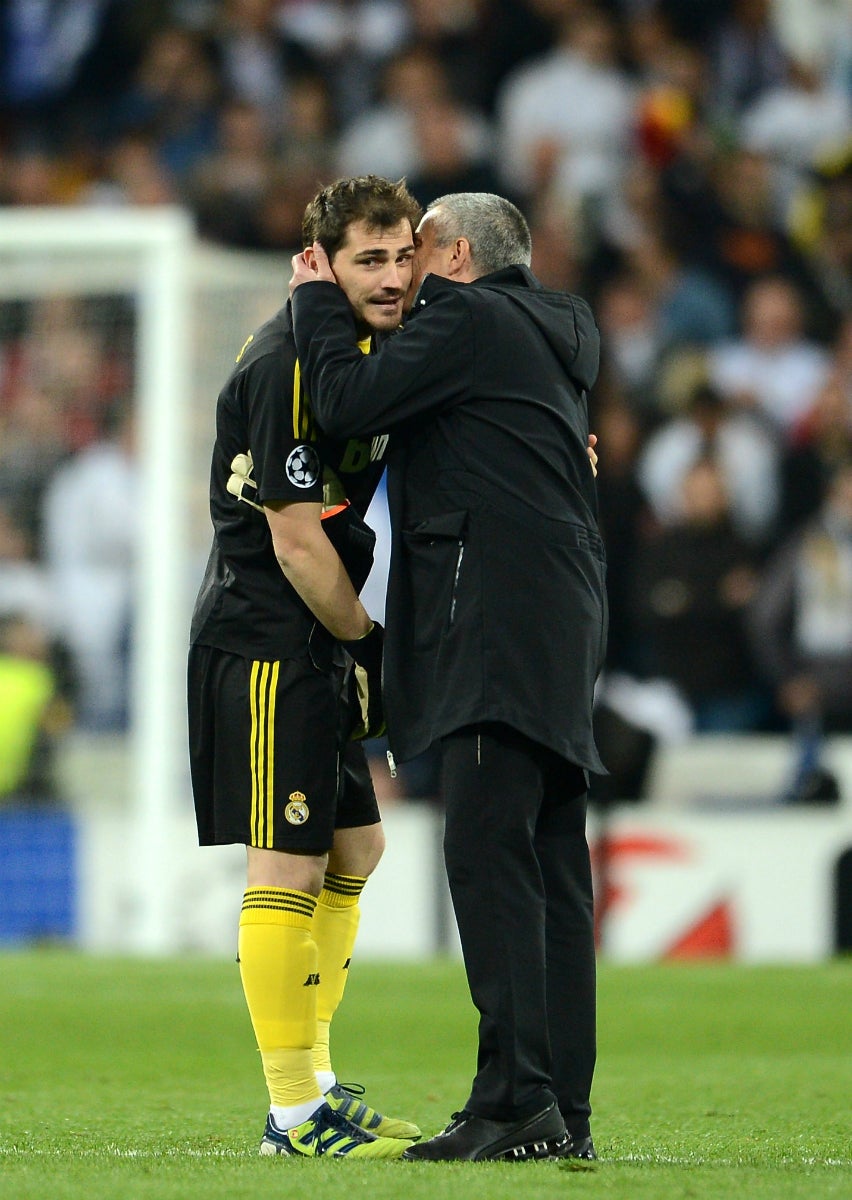 Mourinho y Casillas se verán las caras en la Champions Mourinho y Casillas se verán las caras en la Champions