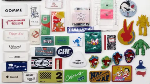 Colección de gomas de borrar Colección de gomas de borrar