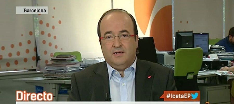 Miquel Iceta en Espejo Público Miquel Iceta en Espejo Público