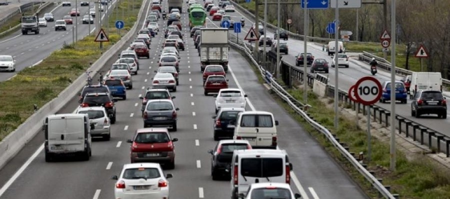Atasco en las carreteras Atasco en las carreteras