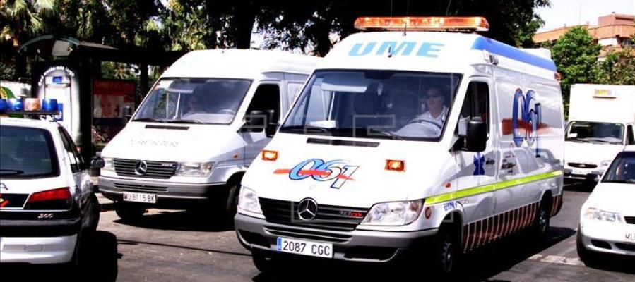 Imagen de una ambulancia en Murcia Imagen de una ambulancia en Murcia