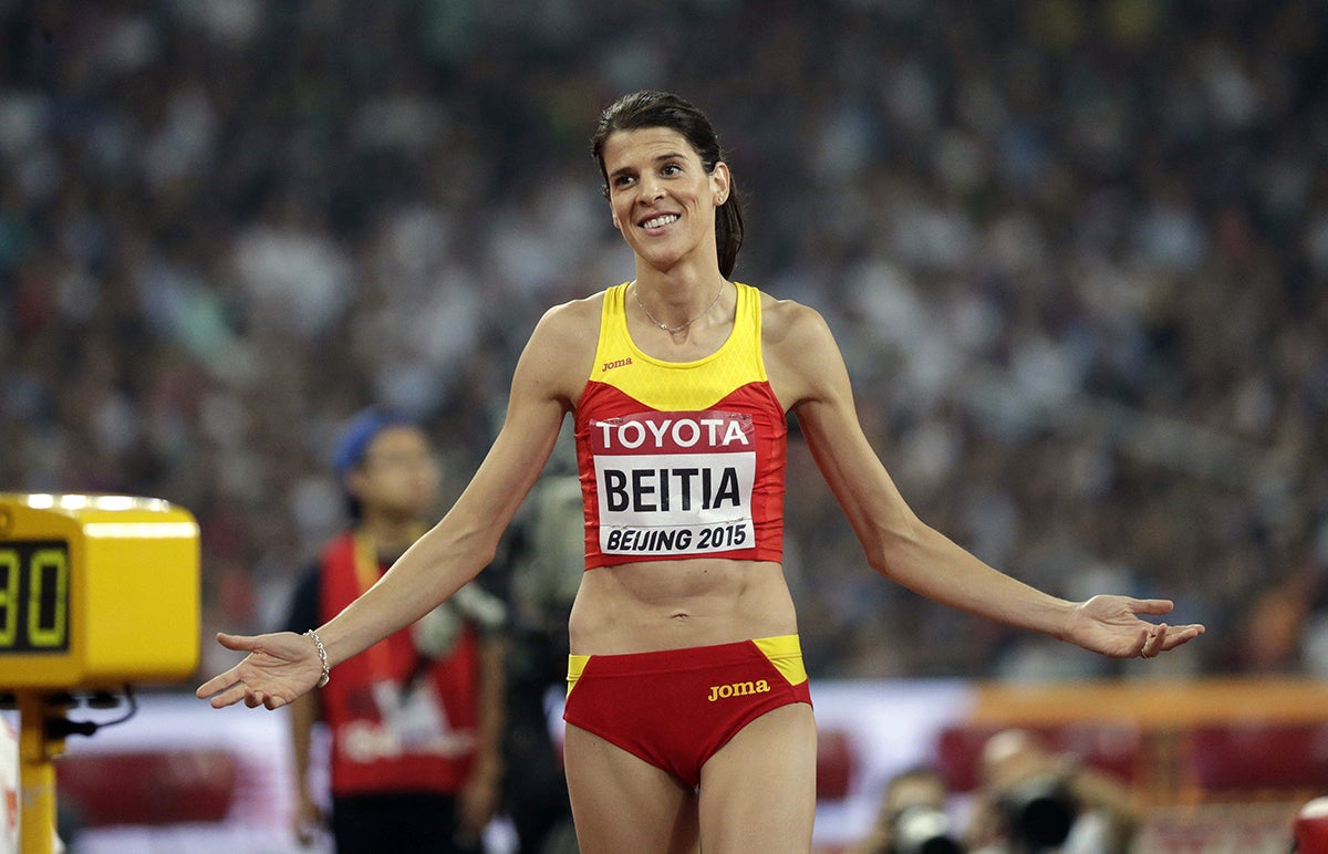 Ruth Beitia, primera española en ganar la Diamond League Ruth Beitia, primera española en ganar la Diamond League