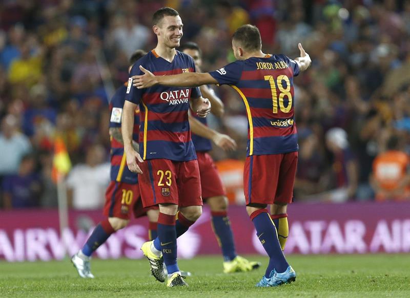 Vermaelen consigue la victoria para el Barcelona Vermaelen consigue la victoria para el Barcelona