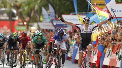 El ganador de la 8ª etapa de La Vuelta 2015, Jasper Stuyven El ganador de la 8ª etapa de La Vuelta 2015, Jasper Stuyven