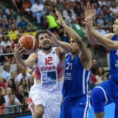 Sergio Llull entra a canasta