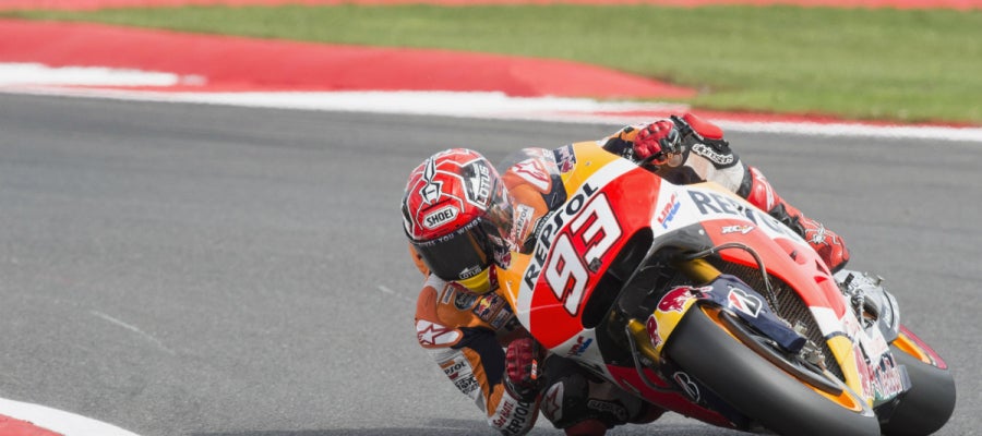 Marc Márquez, en su Honda Marc Márquez, en su Honda