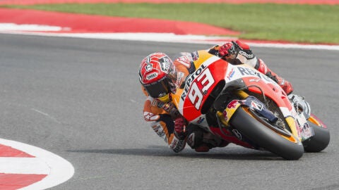 Marc M&aacute;rquez, en su Honda