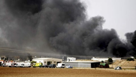 Tres muertos por una explosi&oacute;n pirot&eacute;cnica en Zaragoza