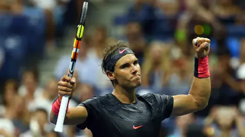 Rafael Nadal, en el abierto de Estados Unidos Rafael Nadal, en el abierto de Estados Unidos