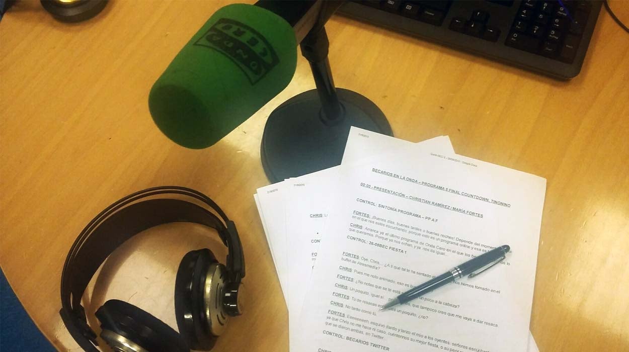 Becarios en la onda. Último programa Becarios en la onda. Último programa