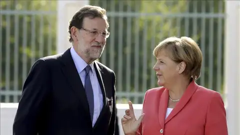 Mariano Rajoy y Angela Merkel Mariano Rajoy y Angela Merkel
