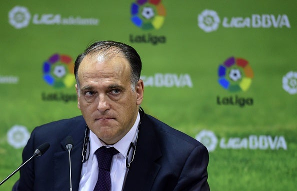 Javier Tebas: "No me sorprende la acusación a Gorka Villar" Javier Tebas: "No me sorprende la acusación a Gorka Villar"