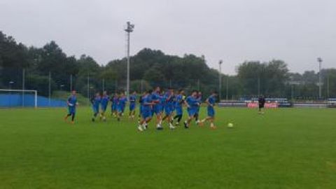 Entrenamiento Real Oviedo